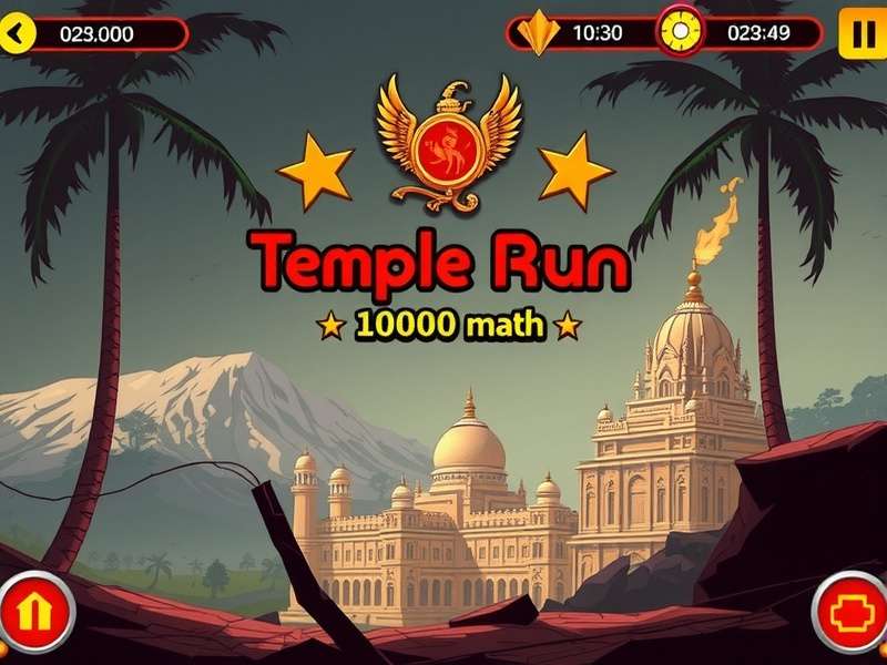 Temple Run 10000 Mah गेम स्क्रीनशॉट
