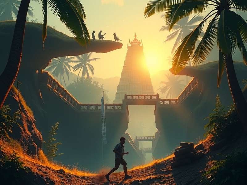 Temple Run Malayalam Version Gameplay