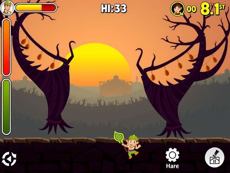Temple Run Miniclip गेमप्ले स्क्रीनशॉट