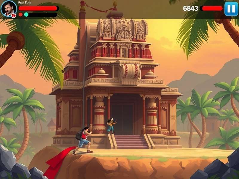 Temple Run 6723 E gameplay screenshot