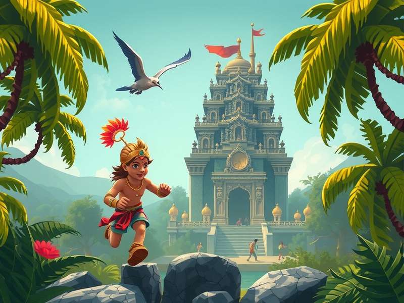 Temple Run Background Wallpaper