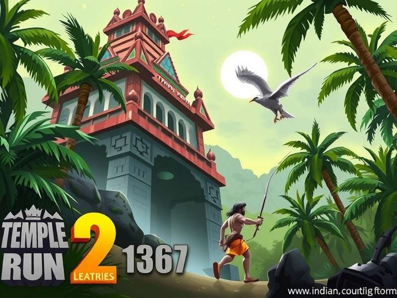 Temple Run 2 1367 गेमप्ले स्क्रीनशॉट