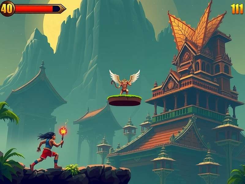 Temple Run Thedicor गेमप्ले