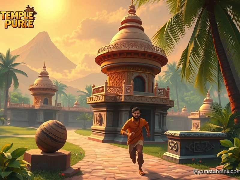 Temple Run Game Screenshot