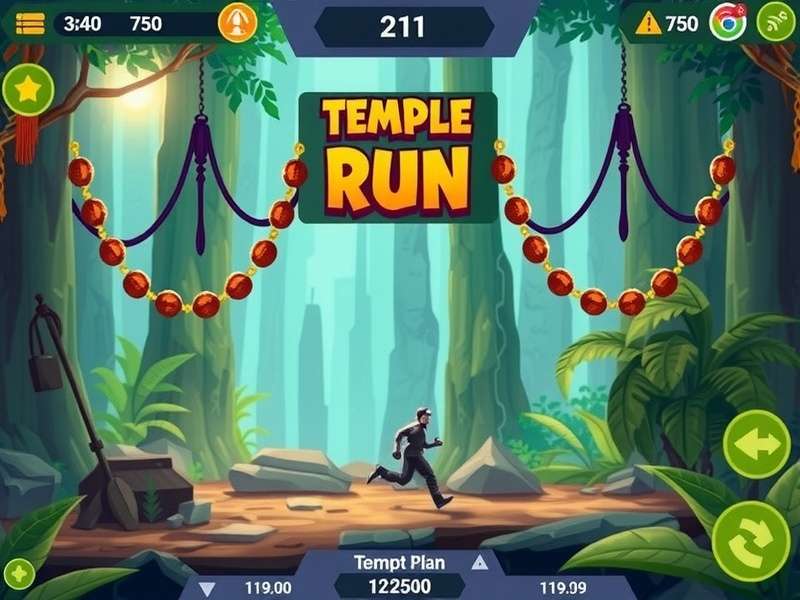 Temple Run Game Screenshot