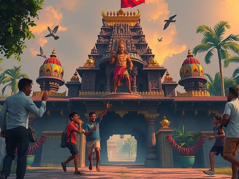 Temple Run Gbajee गेमप्ले