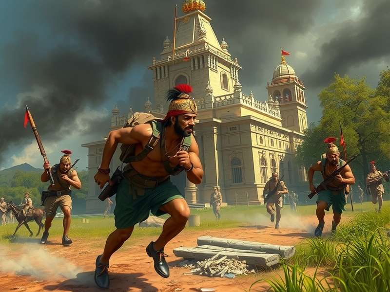 Temple Run 6726 Military Gameplay