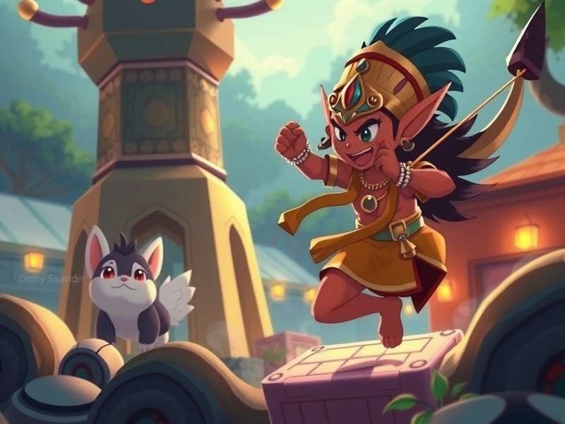 Temple Run Snokido Pokémon gameplay screenshot