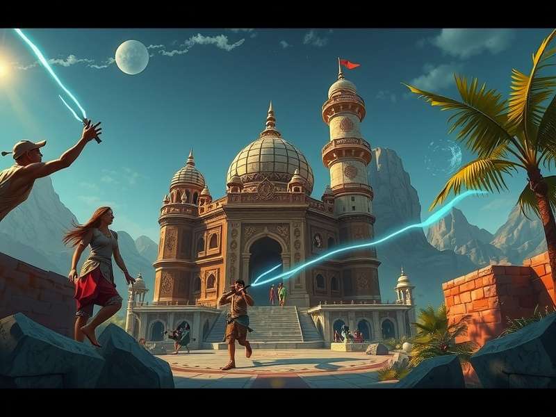 Temple Run Oz Game Screenshot