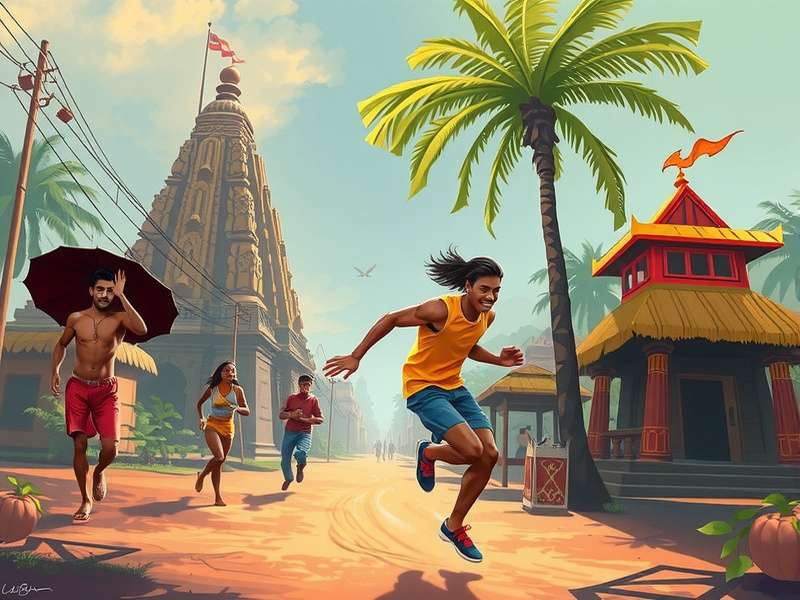 Temple Run Type Beats गेमप्ले