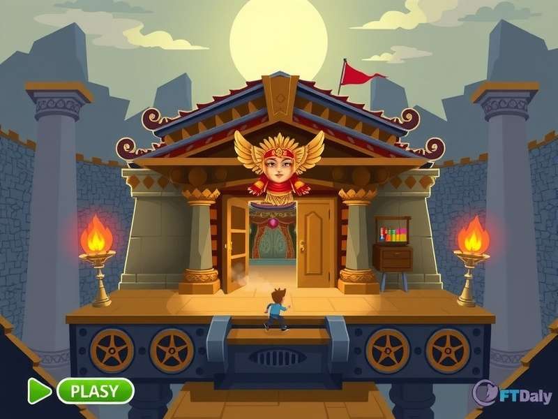 Temple Run Flashboy Plusph गेमप्ले स्क्रीनशॉट