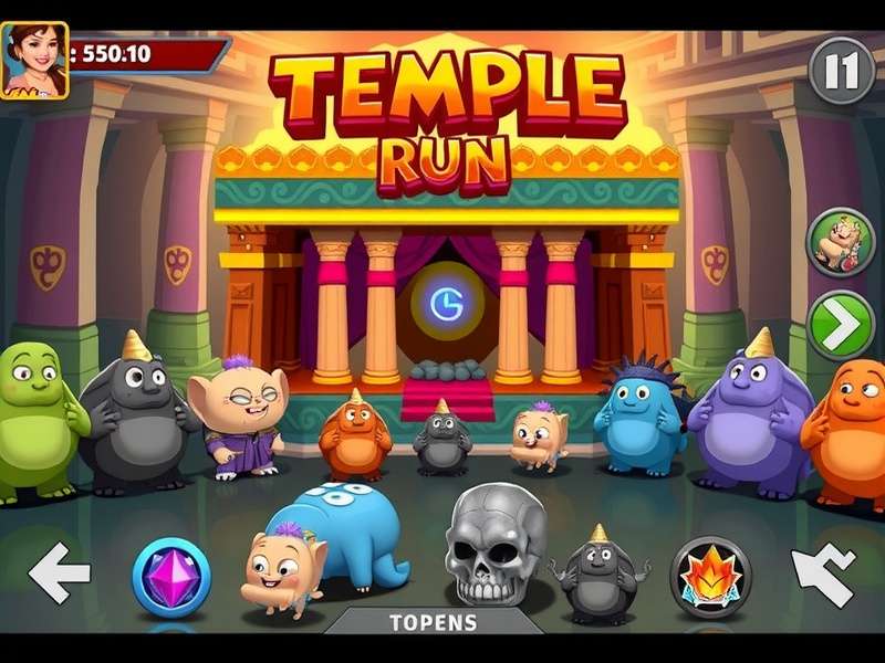 Temple Run 500k Games स्क्रीनशॉट