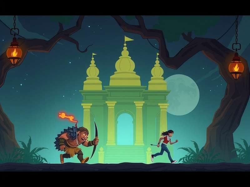 Temple Run Gameplay Screenshot