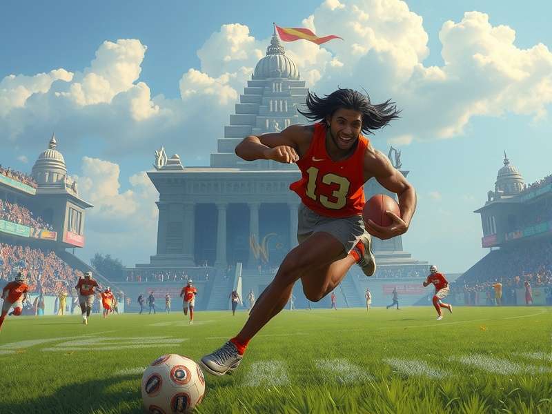 Temple Run और NFL का संयोजन