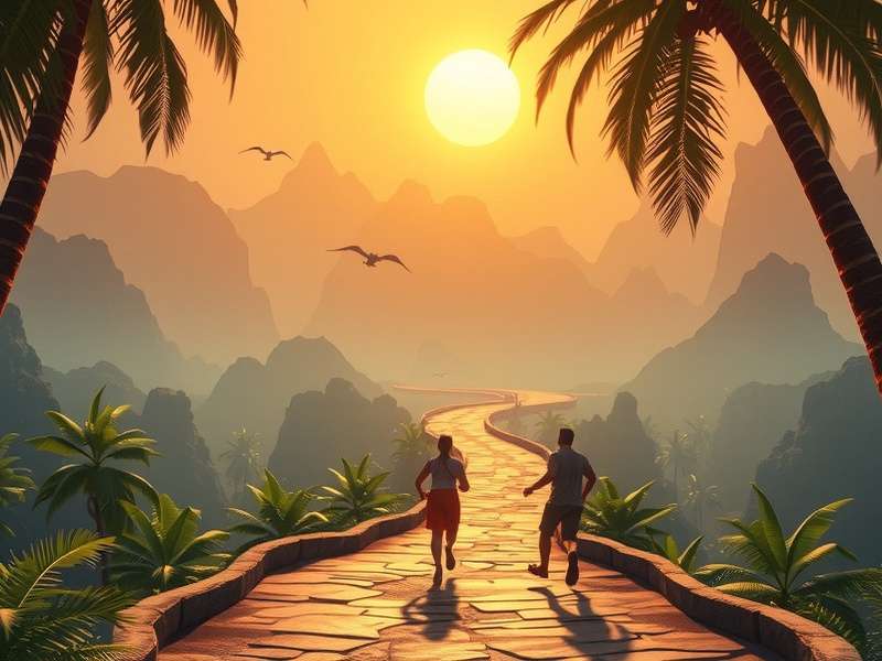 Temple Run Infinite Runner gameplay screenshot
