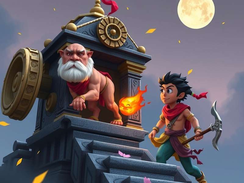 Temple Run Scene