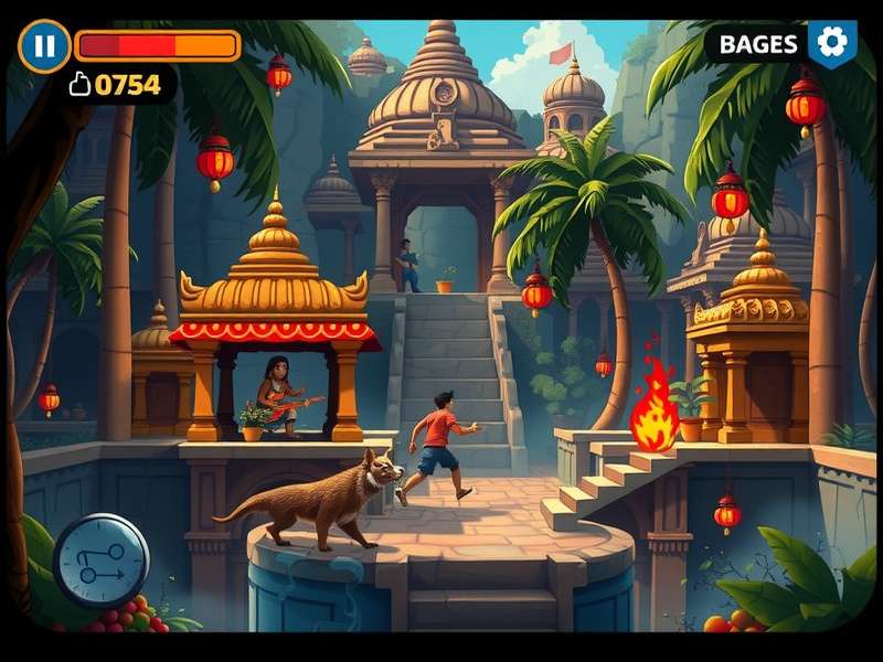 Temple Run Kizik Gameplay Screenshot