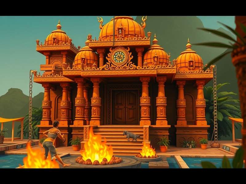 Temple Run Game Screenshot