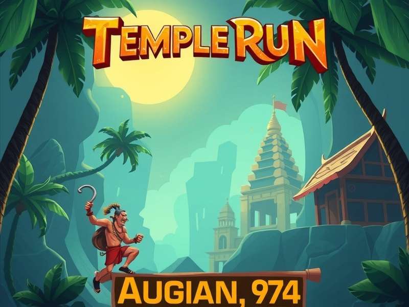 Temple Run 1 Gameplay Screenshot