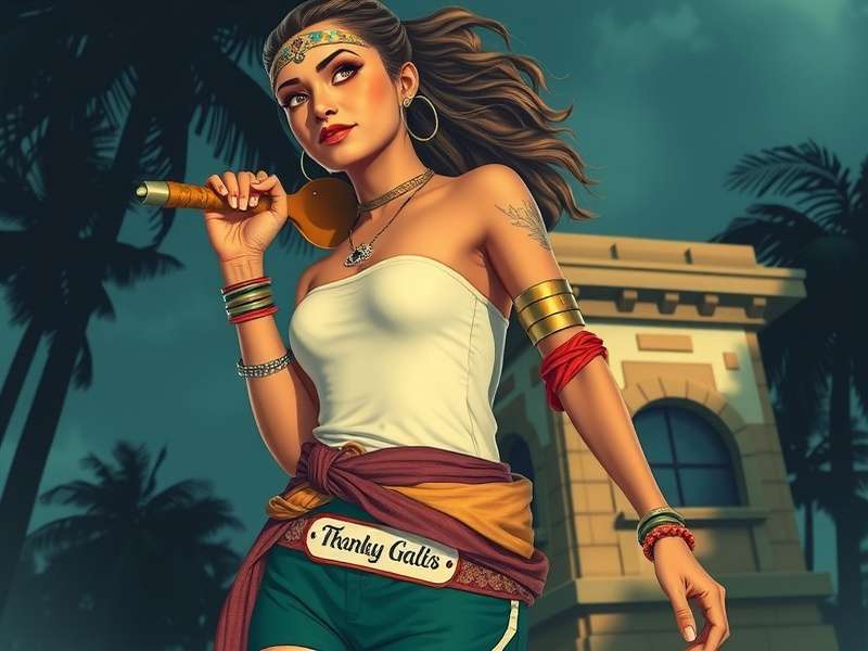 Temple Run Girl Character Running