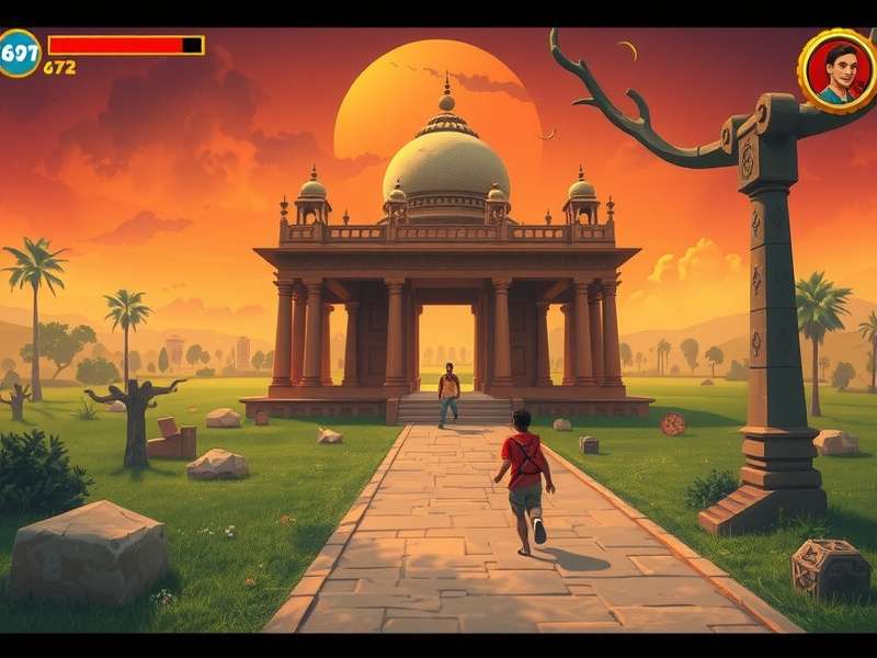 Temple Run 6720 गेमप्ले स्क्रीनशॉट
