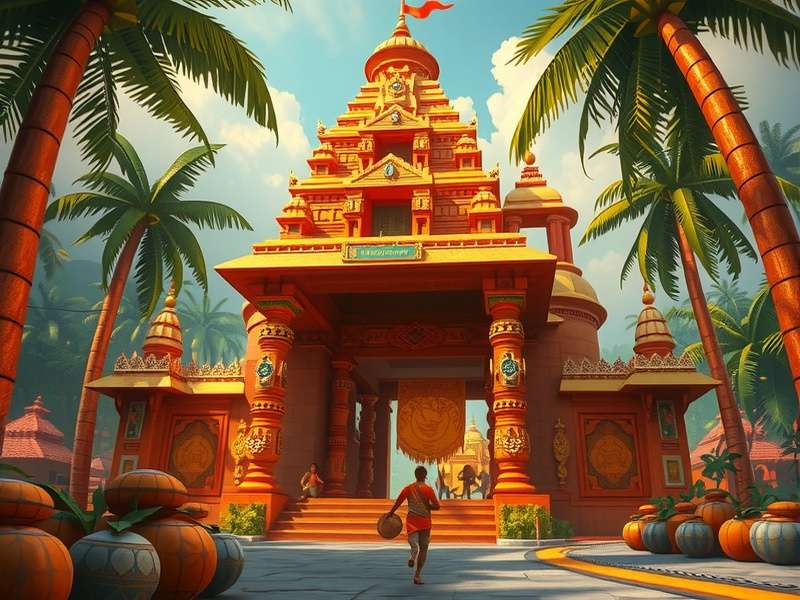 Temple Run 2 Ga characters and power-ups