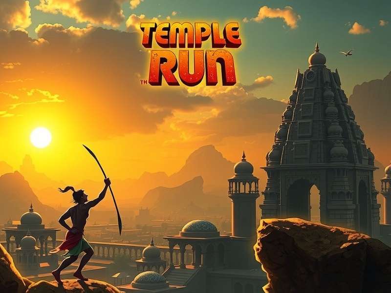 Temple Run Amazing Score 8,765,432