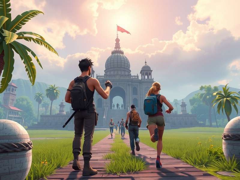 Temple Run और Fortnite का मेम संग्रह