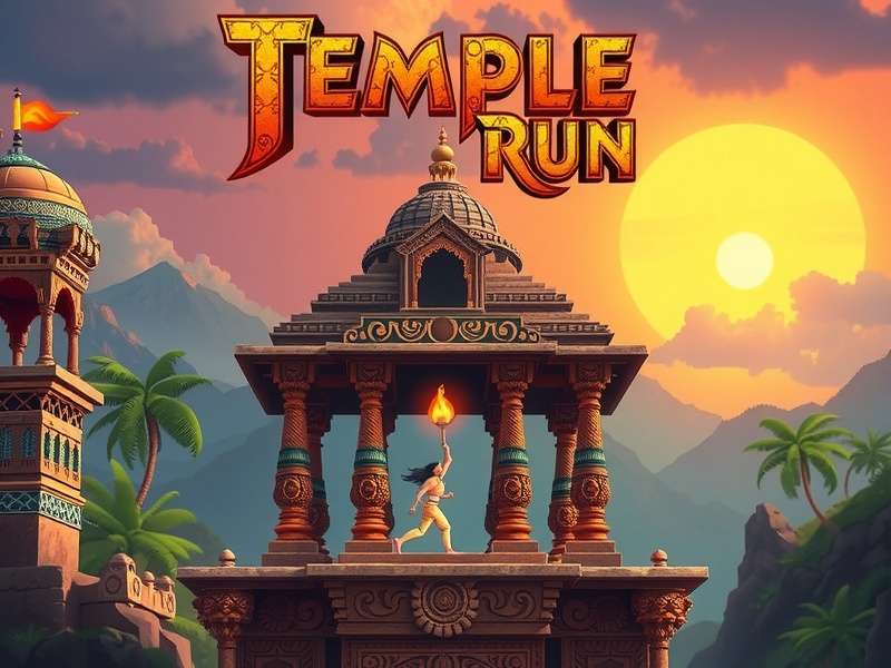 Temple Run Gameplay Screenshot