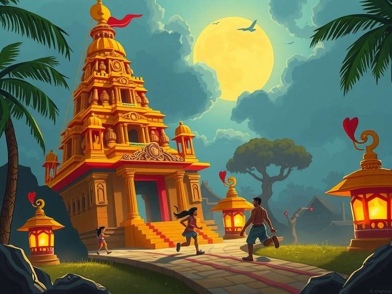 Temple Run Disney Ozar gameplay screenshot