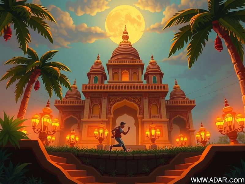 Temple Run 2 mine cart level gameplay