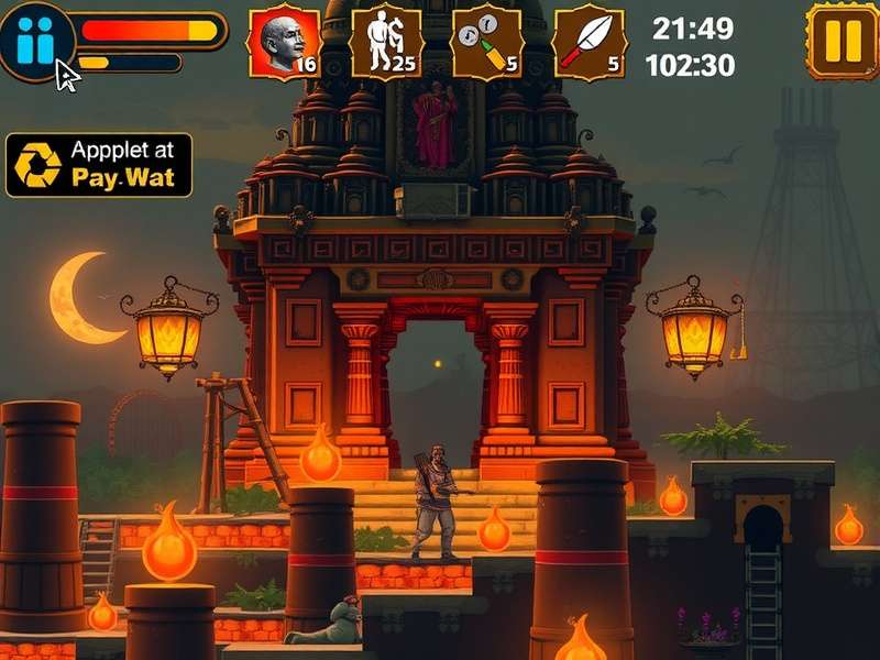 Temple Run 2011x2 Gameplay Screenshot