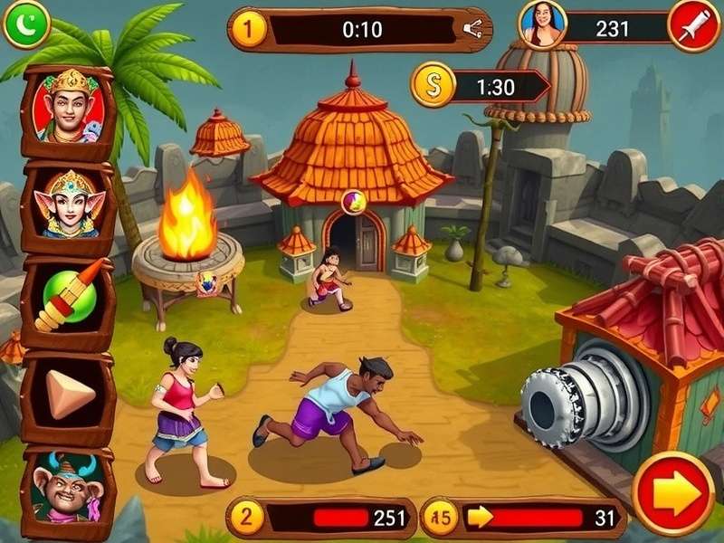 Temple Run Game Screenshot