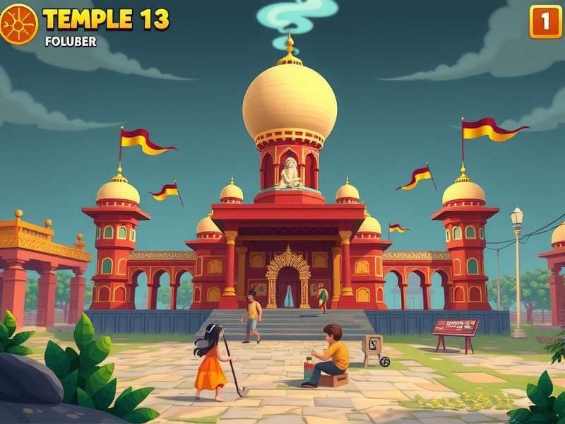 Temple Run 3D Gameplay Screenshot