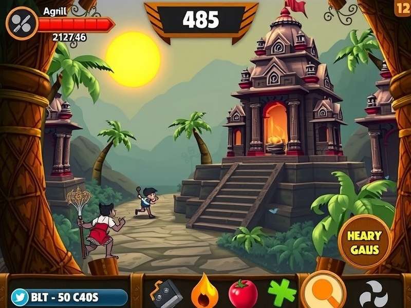 Temple Run 2 गेमप्ले स्क्रीनशॉट