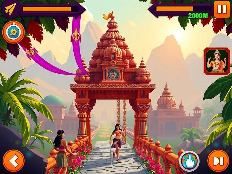 Temple Run Windows Phone Gameplay