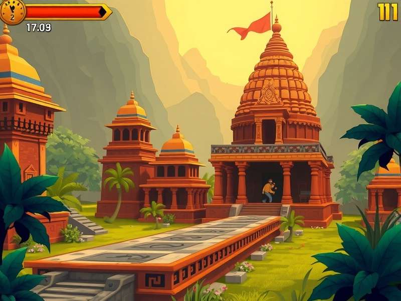 Temple Run Gameplay Screenshot