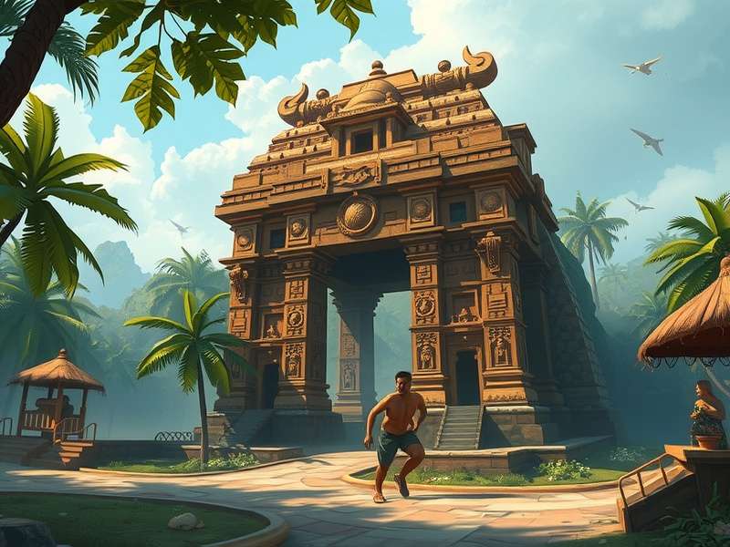 Temple Run 2 Bolt Gameplay Screenshot