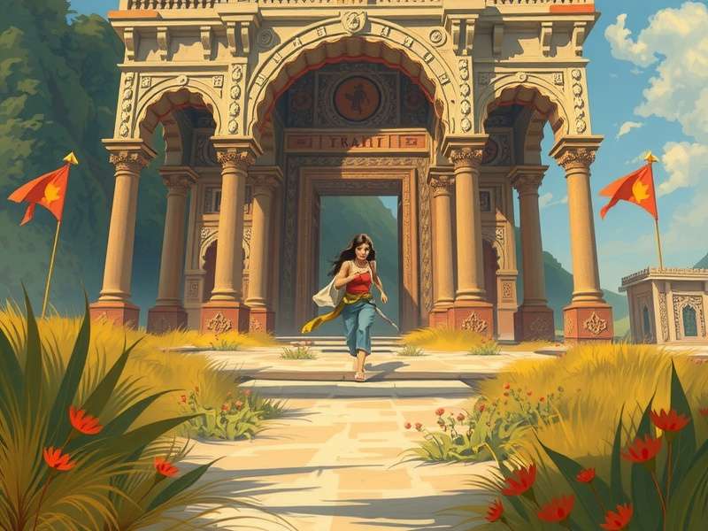 Temple Run Girl Davidson कैरेक्टर