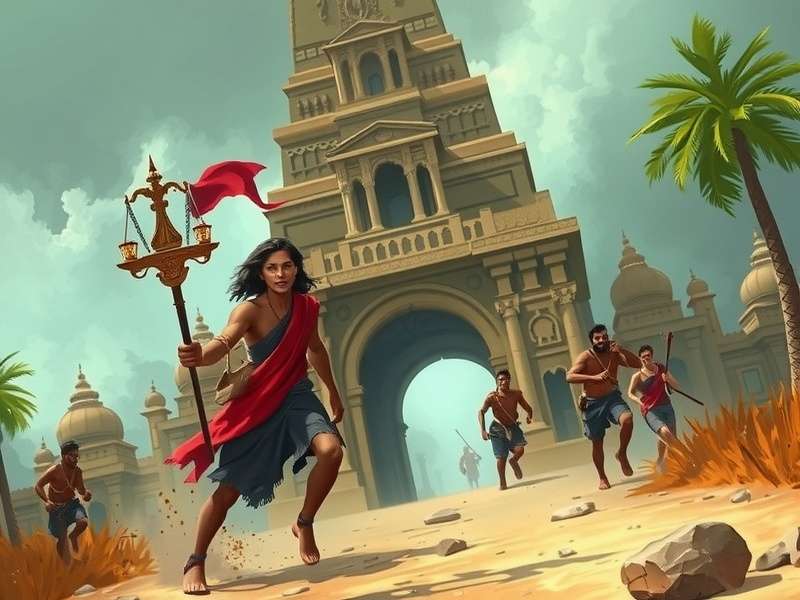 Temple Run Mane Kidnap gameplay screenshot