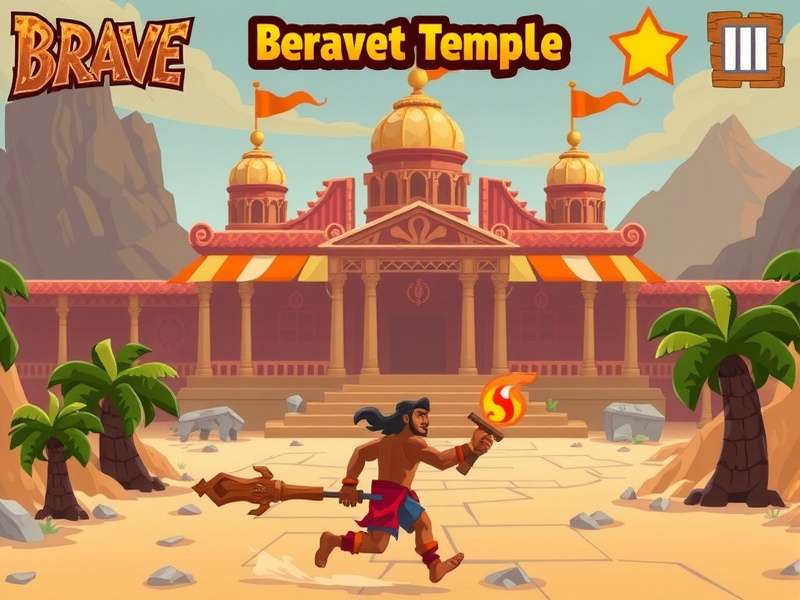 Brave Temple Run Game Screenshot