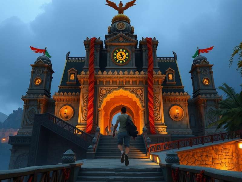 Temple Run Gameplay Screenshot