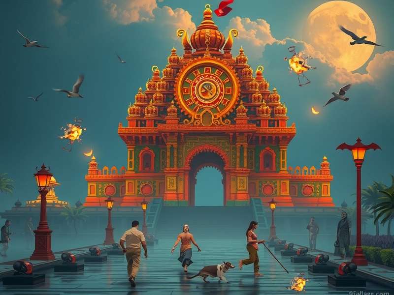 Temple Run Gbar Gameplay