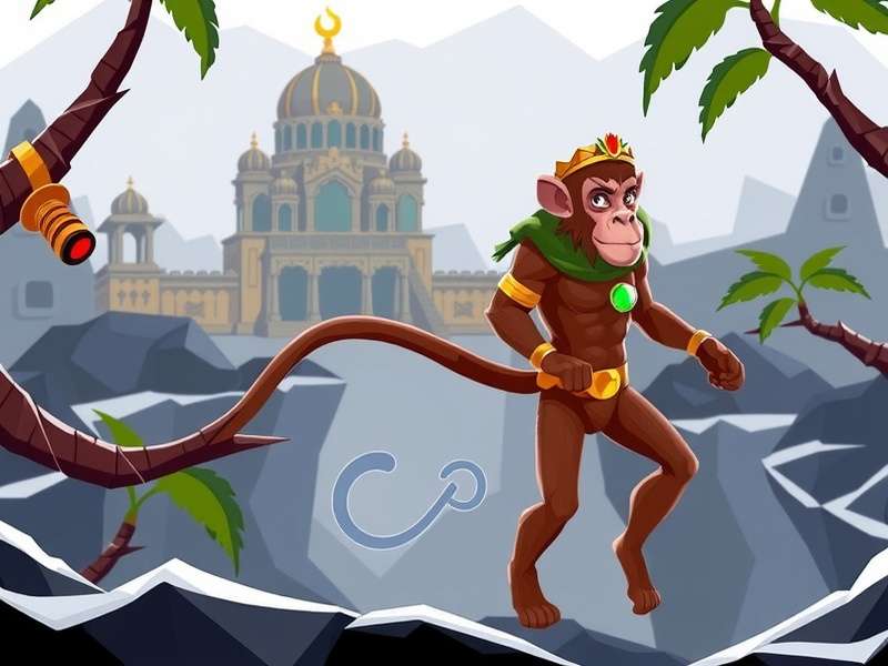 Temple Run Monkey Costume प्रदर्शन