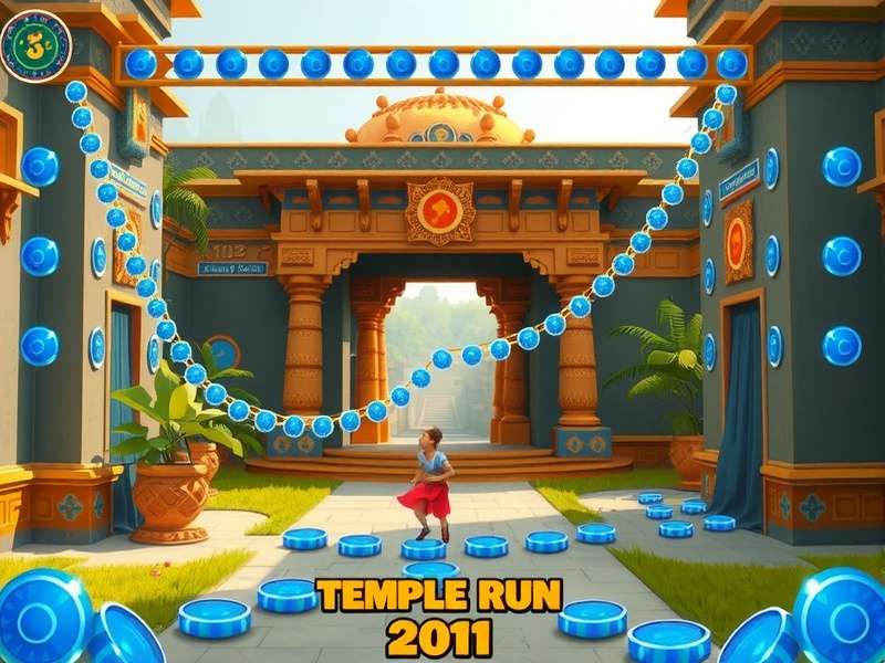 Temple Run Blue Coins Collection