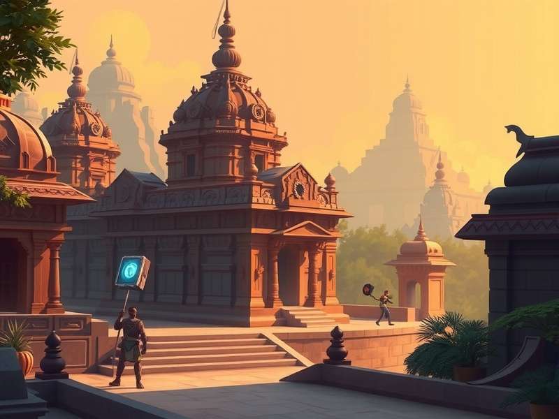 टेम्पल रन हैमर गेमप्ले स्क्रीनशॉट