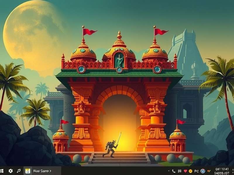 Temple Run Desktop Gameplay