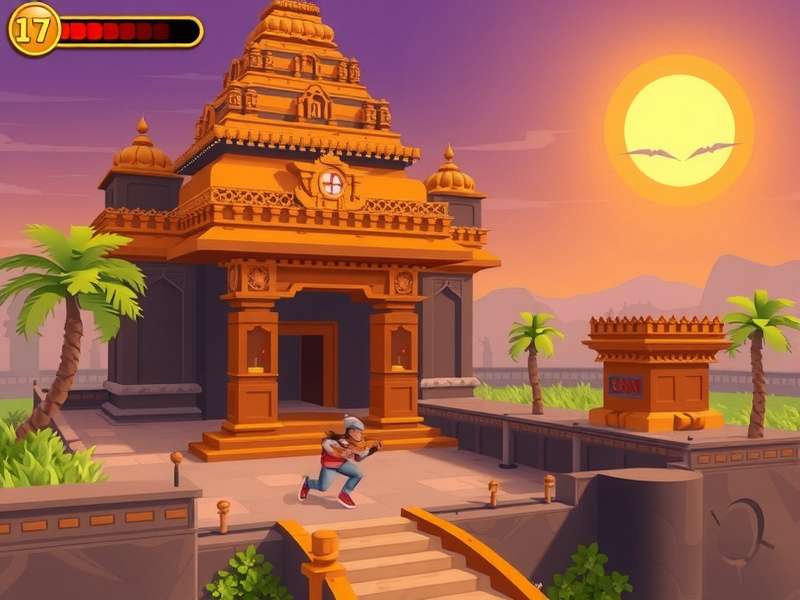 Temple Run Level 146 gameplay screenshot