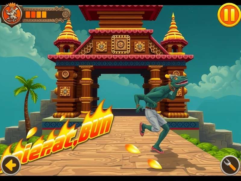 Temple Run Game Ending Scene