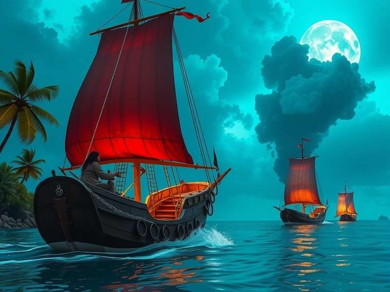 Temple Run Pirate Port Game Screenshot